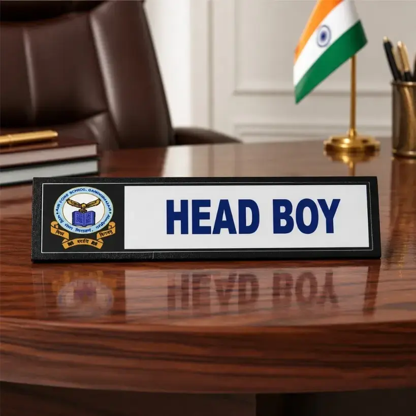 Customized Acrylic Table Desk Name Plate 2 - 1