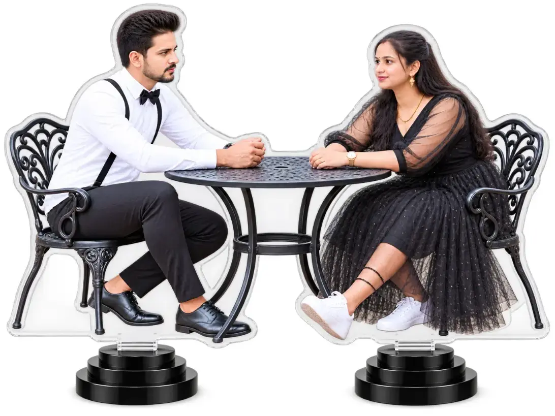 Couple standee photo cut out - 1